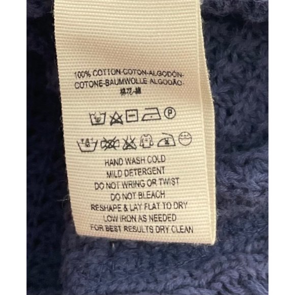 Free People Women's Size Large Dark Purple Cold Shoulder Sweater - Picture 5 of 6